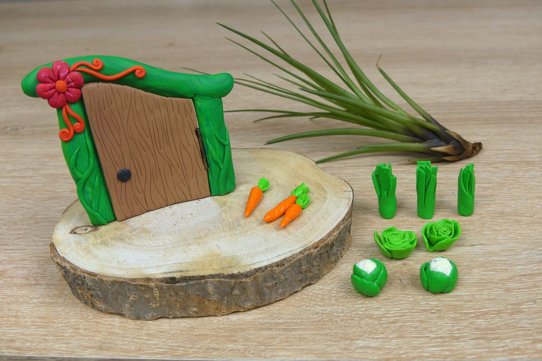 Porte De Fée En Bois Pour Jardin - Miniature 10 Cm, Décoration Pour Arbre, Pot, Pelouse, Univers Féerique